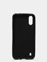 Красный чехол Samsung Galaxy A01/A01 Core/A10/A20s/A41/A50/M11/M21/M31s/M51/S20FE, вставка из кожи