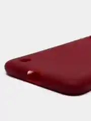 Бордовый чехол Samsung Galaxy A01 / M01 / Самсунг Галакси А01 / М01 силиконовый цветной матовый