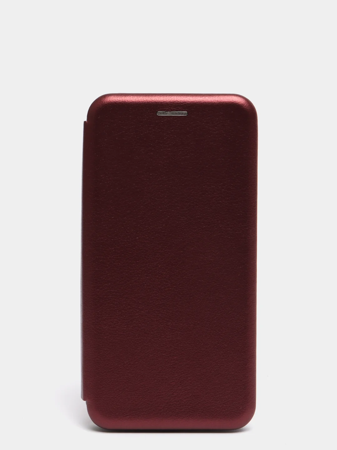Багровый чехол-книжка на Xiaomi Redmi 6