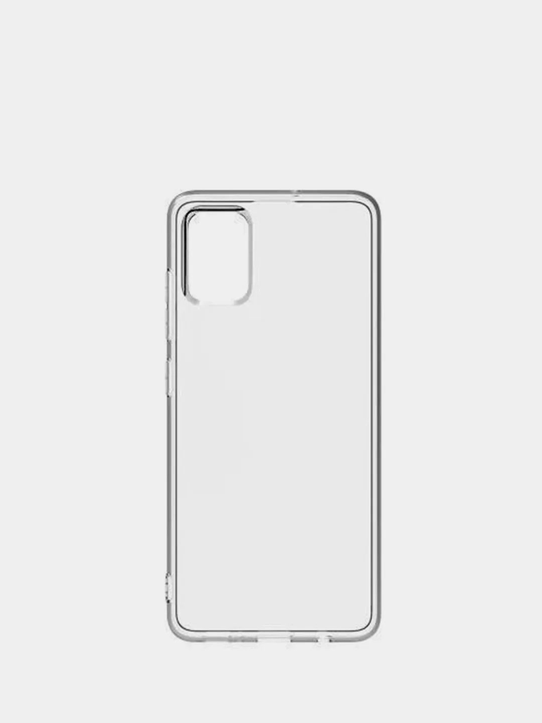 Накладка ультратонкая "Lux" 1 мм для Samsung Galaxy A20s (цвет=прозрачный
