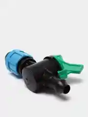 Кран стартовый для капельной ленты, с уплотнителем