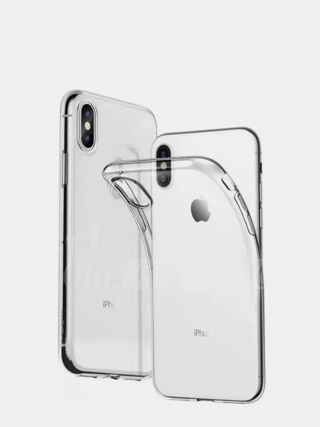 Чехол прозрачный силиконовый iPhone 13 12 Pro Max 11 XR X XS 7 8 SE 6 6S Plus 5 5S 4S