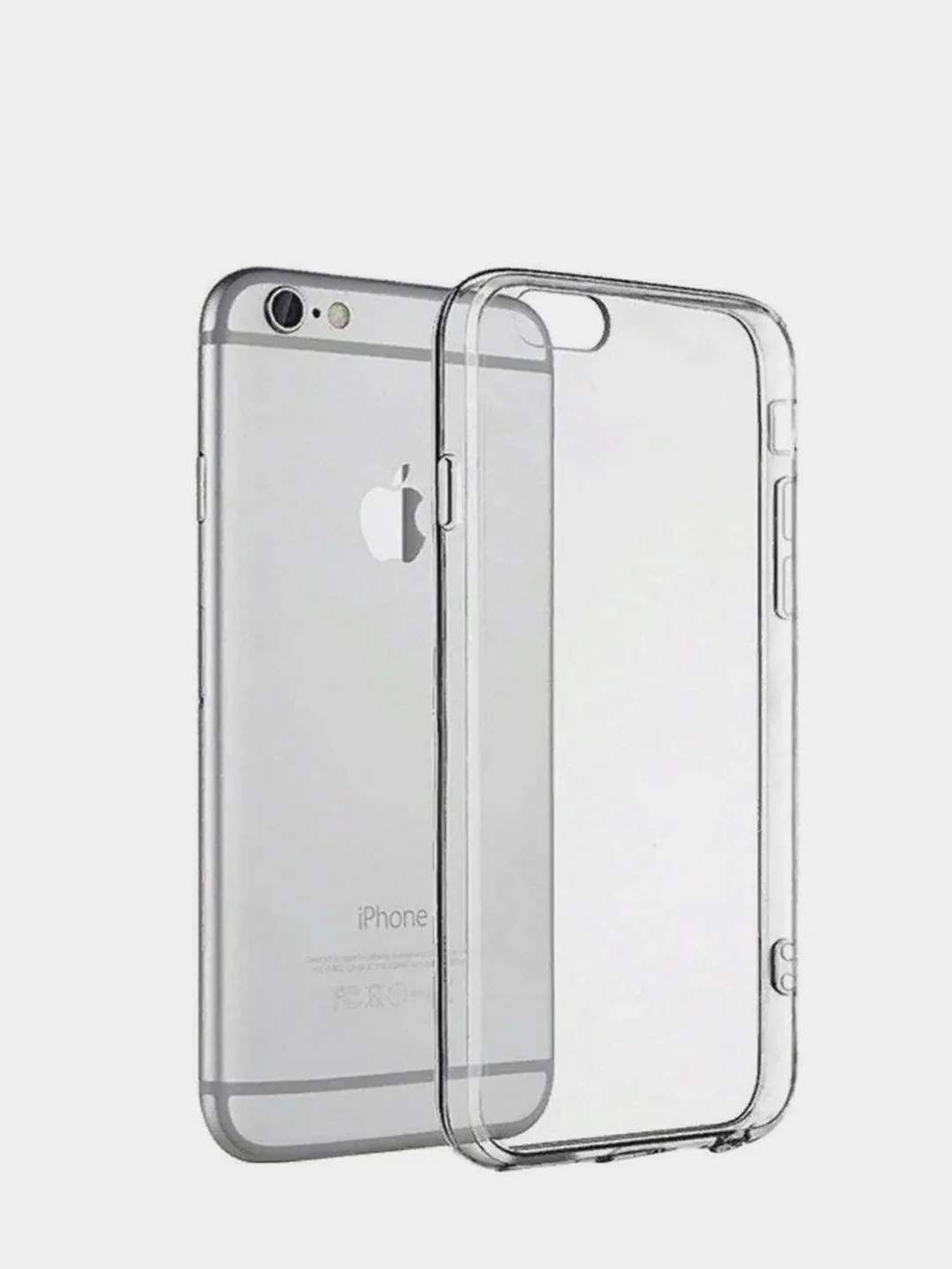 Чехол прозрачный силиконовый iPhone 13 12 Pro Max 11 XR X XS 7 8 SE 6 6S Plus 5 5S 4S