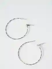 Серый серьги