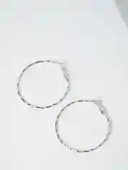 Серый серьги