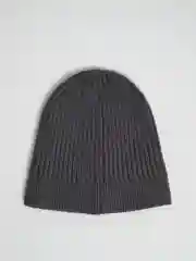 Серый шапка мужская  без отворота Алга