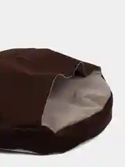 Серебряный лежак с встроенным одеялом