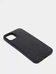 Угольный чехол для iPhone 13 Pro, 13 Pro Max, 12, 12 Pro, 12 Pro Max, 11, XR, экокожа