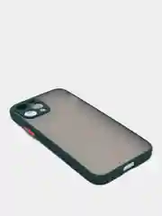 Зеленый чехол на iPhone 13, 12, 11, 8, 7, XR, X, XS, pro, mini, max, plus, SE