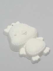 Раскраска, фигурка, развивающая игра, статуэтка, цыплёнок