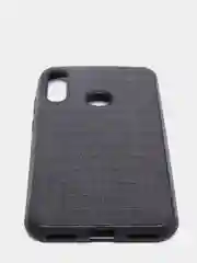 Черный чехол Honor 8A / 8A Prime / Huawei Y6 2019 / Y6 Prime 2019 / Y6s силиконовый под кожу