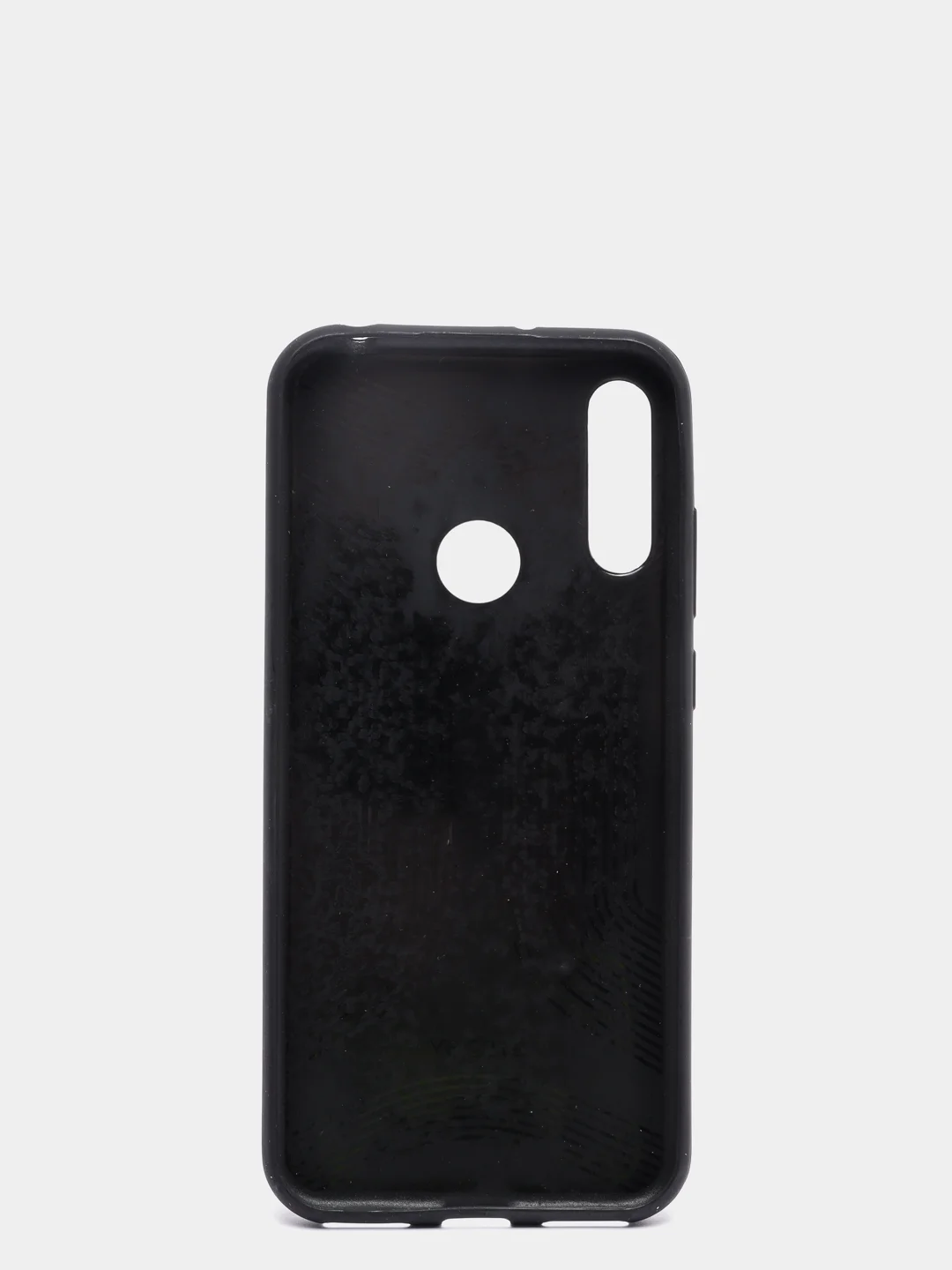 Черный чехол Honor 8A / 8A Prime / Huawei Y6 2019 / Y6 Prime 2019 / Y6s силиконовый под кожу