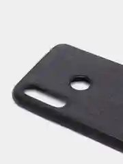 Черный чехол Honor 8A / 8A Prime / Huawei Y6 2019 / Y6 Prime 2019 / Y6s силиконовый под кожу