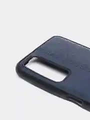 Темно-синий чехол Huawei P Smart 2021, Хуавей П Смарт 2021 из экокожи Baseus