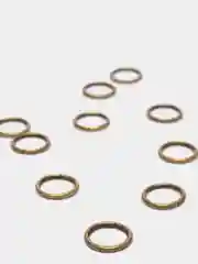 Оливковый соединительные кольца