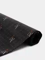 Черный карпет самоклеющийся "Шумология Carpo", 125*100 см, 1 погонный метр