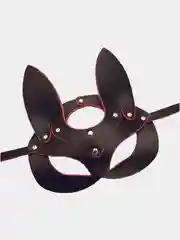 Красный маска кролика для эротических игр