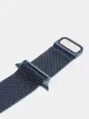 Темно-синий ремешок для Apple Watch "Миланская петля", металлический