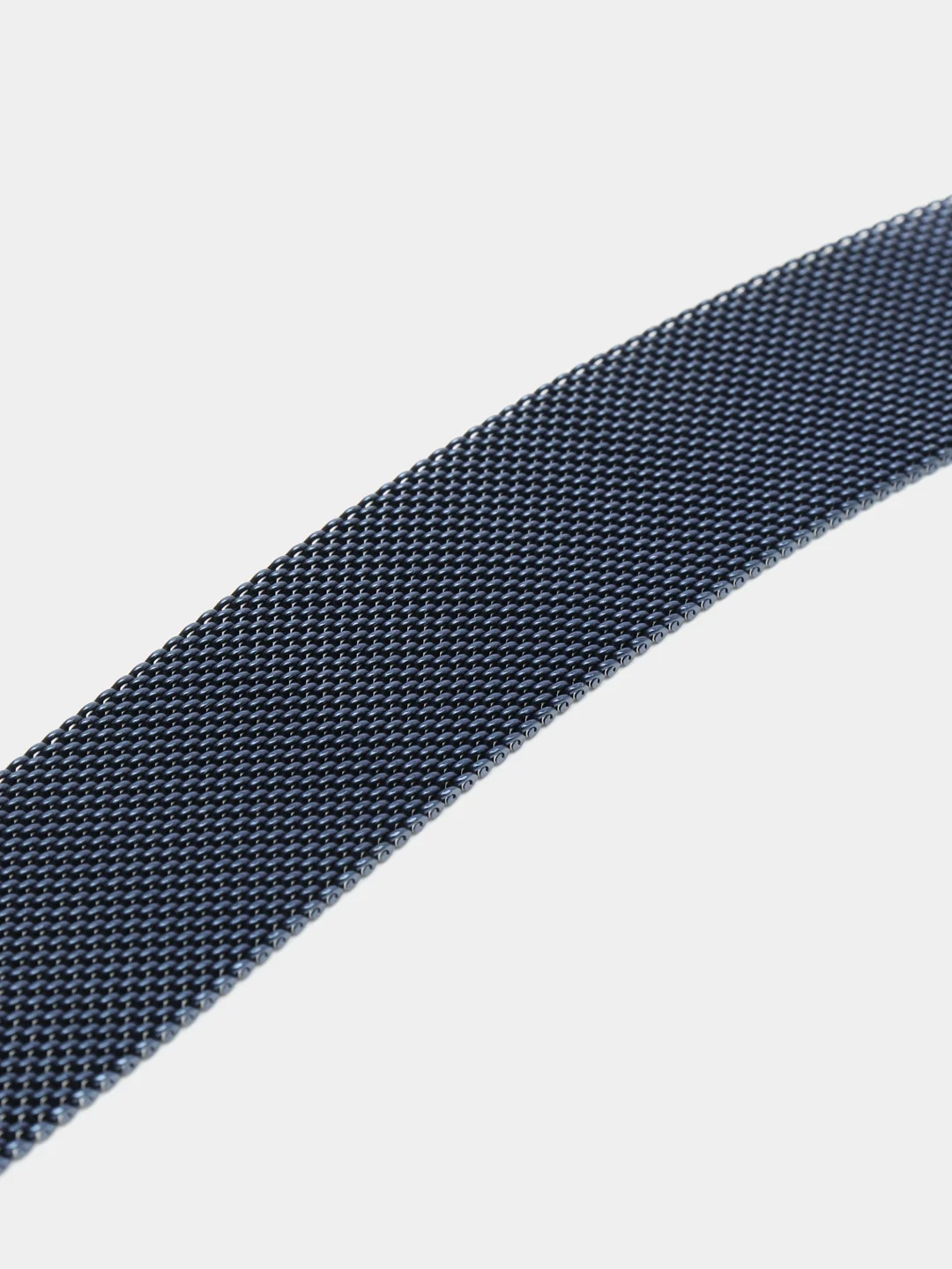 Темно-синий ремешок для Apple Watch "Миланская петля", металлический