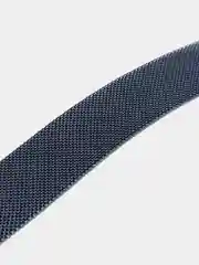 Темно-синий ремешок для Apple Watch "Миланская петля", металлический
