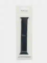 Темно-синий ремешок для Apple Watch "Миланская петля", металлический
