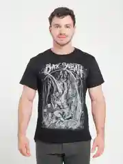 Футболка унисекс из хлопка с принтом Black Sabbath