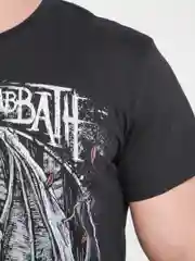 Футболка унисекс из хлопка с принтом Black Sabbath