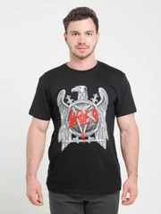 Футболка с принтом Slayer (Слаер) из хлопка унисекс