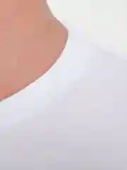 Белый футболка мужская базовая, хлопок