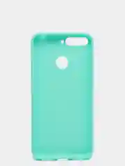 Бирюзовый чехол на Honor 7C / Honor 7A Pro / Huawei Y6 Prime 2018 / Huawei Y6 Prime (5,7") силиконовый