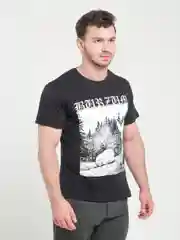 Футболка унисекс из хлопка с принтом Burzum