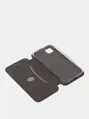 Черный чехол-книжка Honor 9S / Huawei Y5p, Хонор 9С / Хуавей У5п
