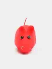 Красный мышь игрушка с пищалкой для кошек