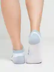 Ледяной носки женские короткие, сеточка, цветные