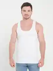 Белый майка мужская однотонная, 2 цвета