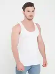 Белый майка мужская однотонная, 2 цвета