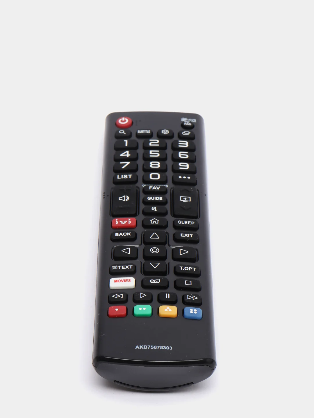 Пульт AKB75675303 для телевизора LG с кнопками ivi, home, movies