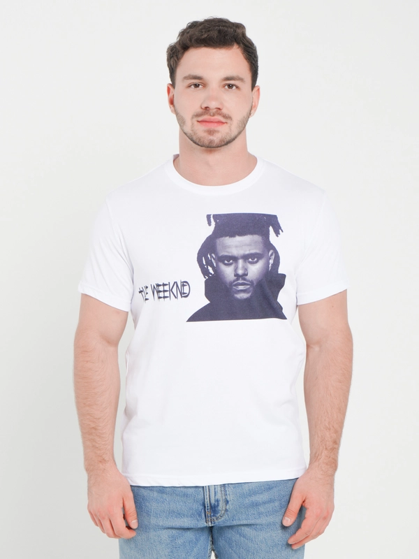 Футболка с принтом The Weeknd