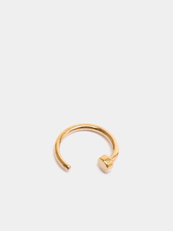 Серьга обманка, украшение без прокола, кафф, фейковая серьга, пирсинг