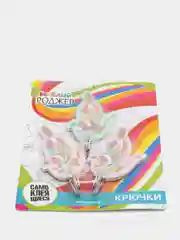 Крючки самоклеящиеся на блистере "Веселый Роджер" 3 шт., металл, пластик, вешалки, крючок