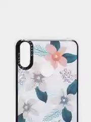 Тёмно-бирюзовый чехол Huawei Honor 8C, Хуавей Хонор 8С прозрачный с рисунком