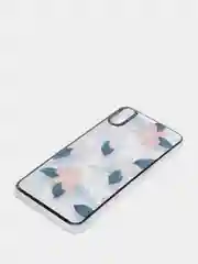 Тёмно-бирюзовый чехол Huawei Honor 8C, Хуавей Хонор 8С прозрачный с рисунком