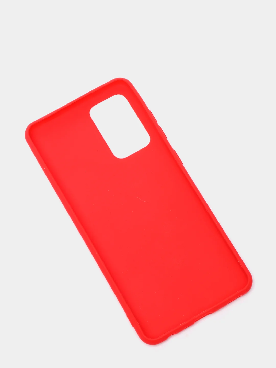 Красный чехол Samsung Galaxy A52, силиконовый