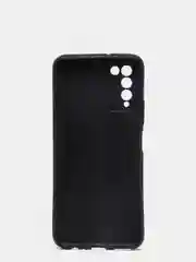 Синий чехол Huawei Honor 10X Lite, Хуавей Хонор 10Х Лайт, силиконовый (иммитация кожи)