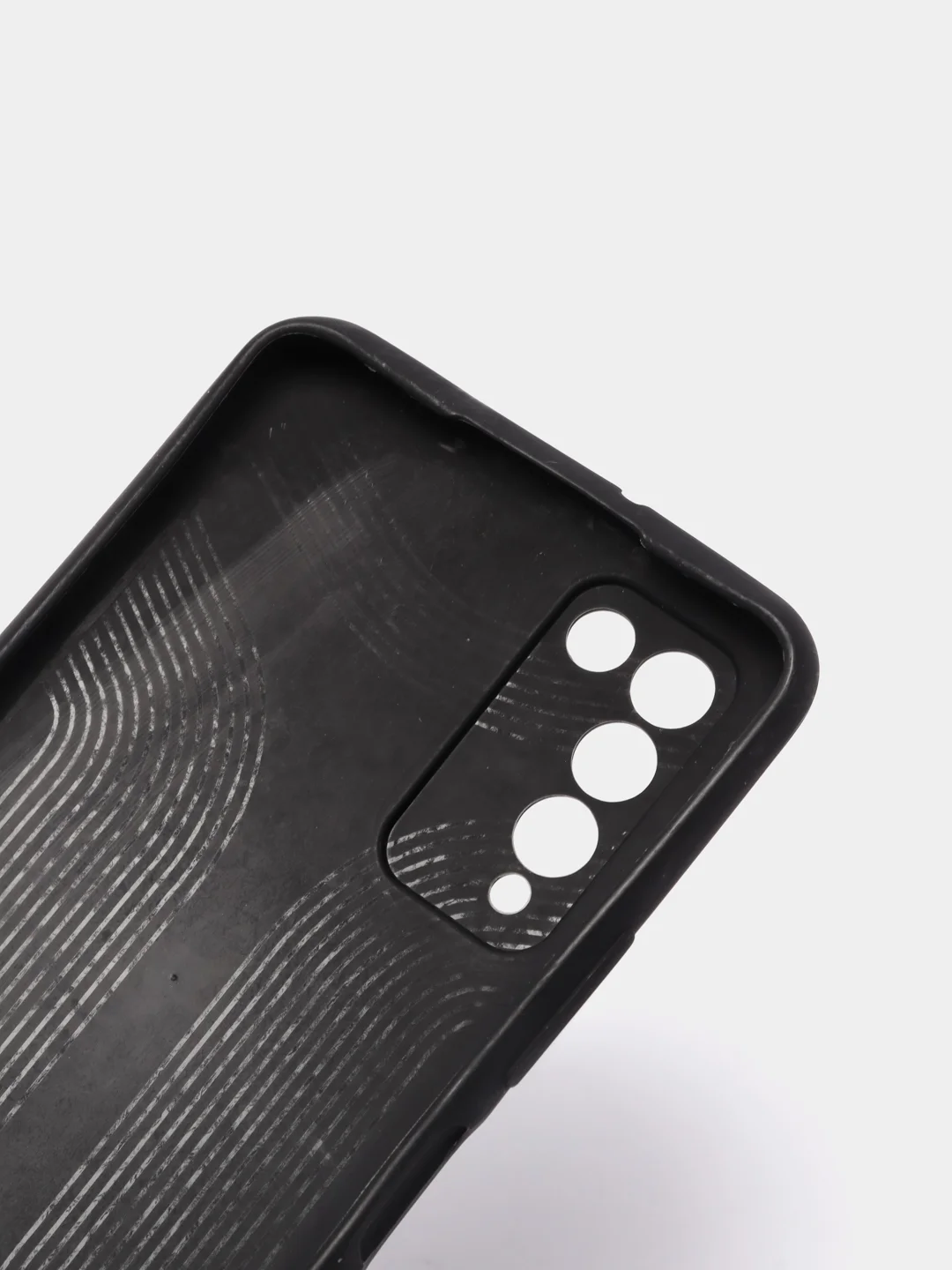 Синий чехол Huawei Honor 10X Lite, Хуавей Хонор 10Х Лайт, силиконовый (иммитация кожи)