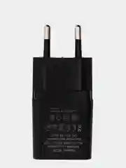 Черный зарядное устройство 1 USB 1A с кабелем Lightning 8-pin 2,1A