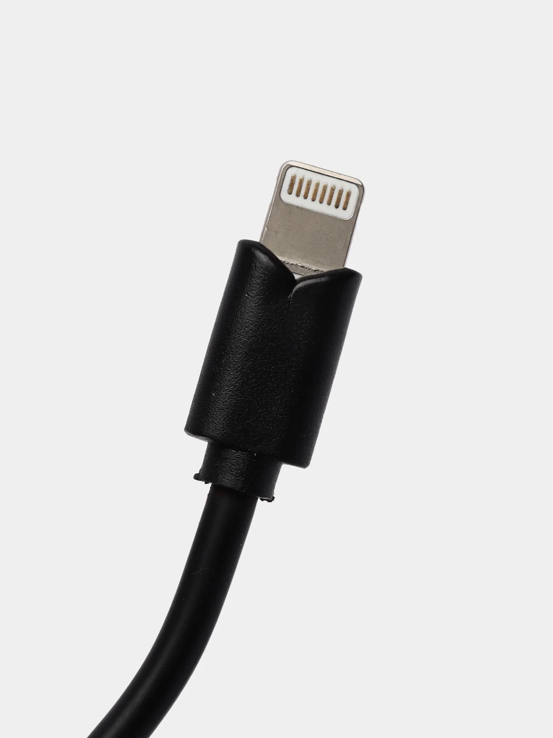 Черный зарядное устройство 1 USB 1A с кабелем Lightning 8-pin 2,1A