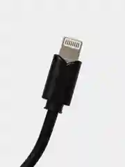 Черный зарядное устройство 1 USB 1A с кабелем Lightning 8-pin 2,1A