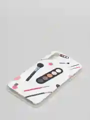 Белый чехол Samsung Galaxy A01 / M01, Самсунг Галакси А01 / М01 с рисунком "Косметика"