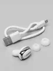 Белый беспроводная Bluetooth-гарнитура Hoco E54 Mini